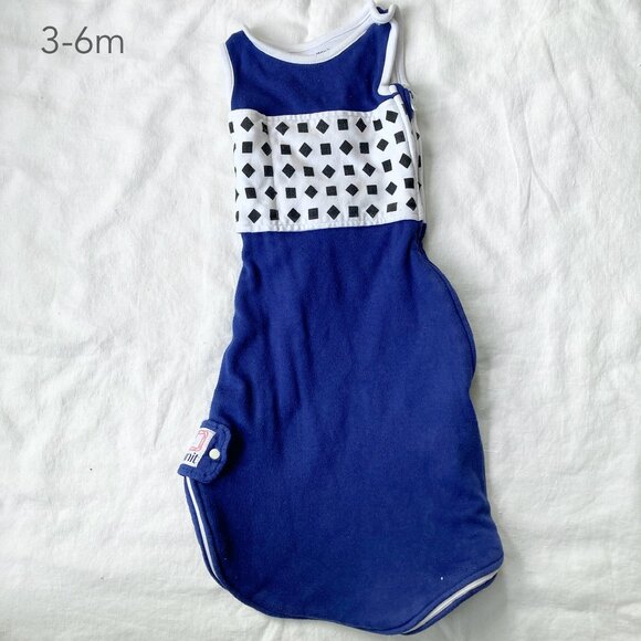 🪴5/$30 Nanit 3-6 Months Breathing Wear Sleeping Bag Blue Sleep Sack - Picture 1 of 6